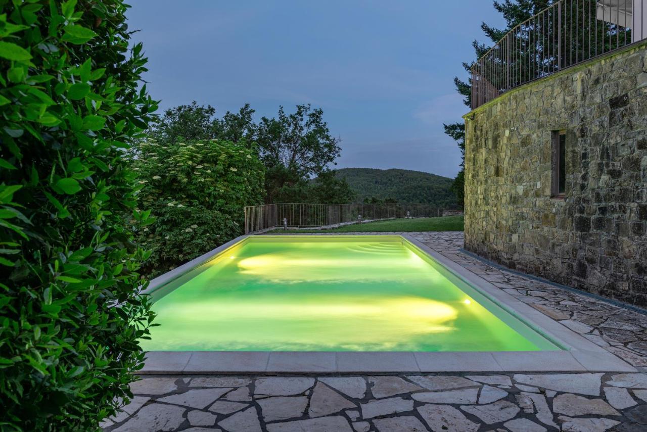 Vila L'Abbazia Lucolena in Chianti Exteriér fotografie