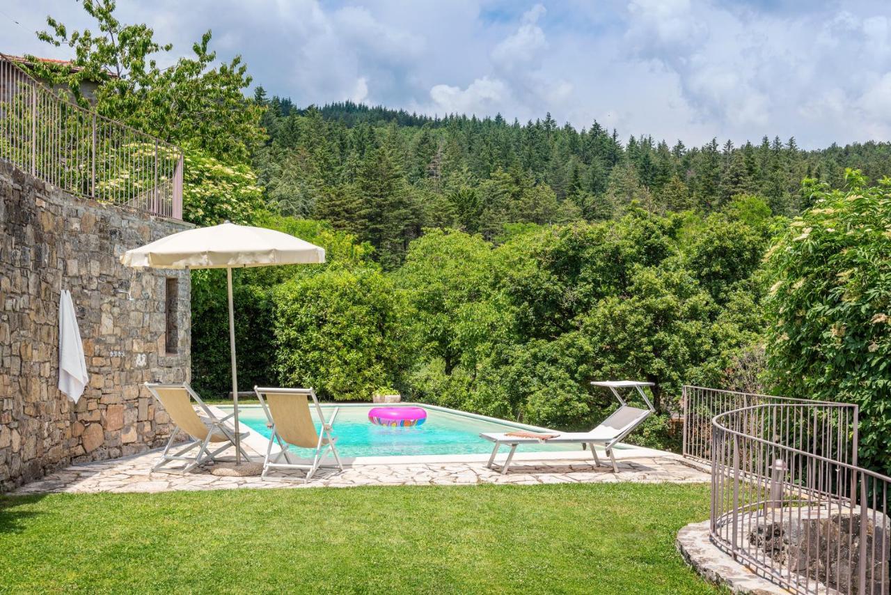 Vila L'Abbazia Lucolena in Chianti Exteriér fotografie