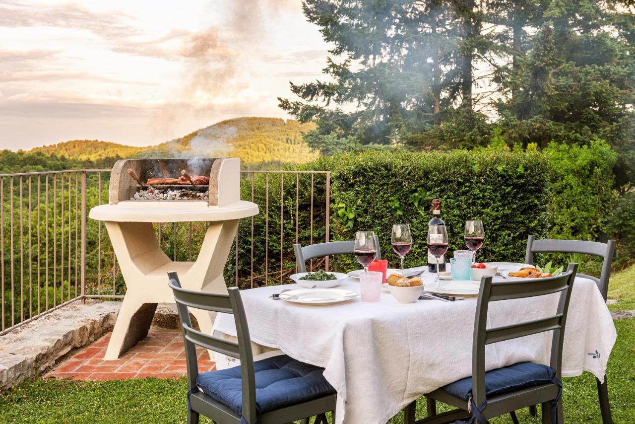 Vila L'Abbazia Lucolena in Chianti Exteriér fotografie