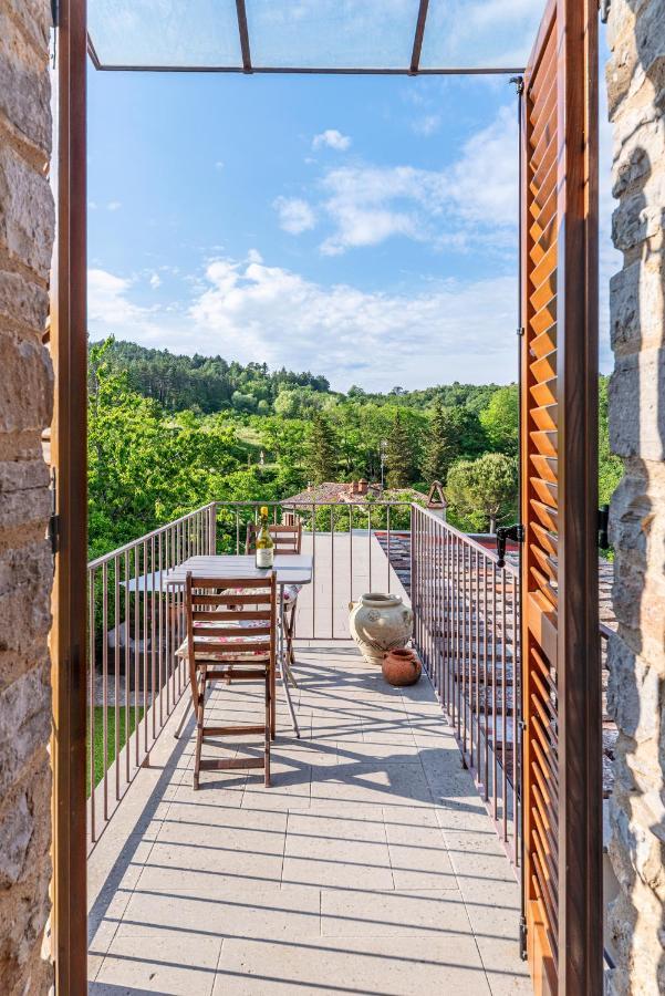 Vila L'Abbazia Lucolena in Chianti Exteriér fotografie